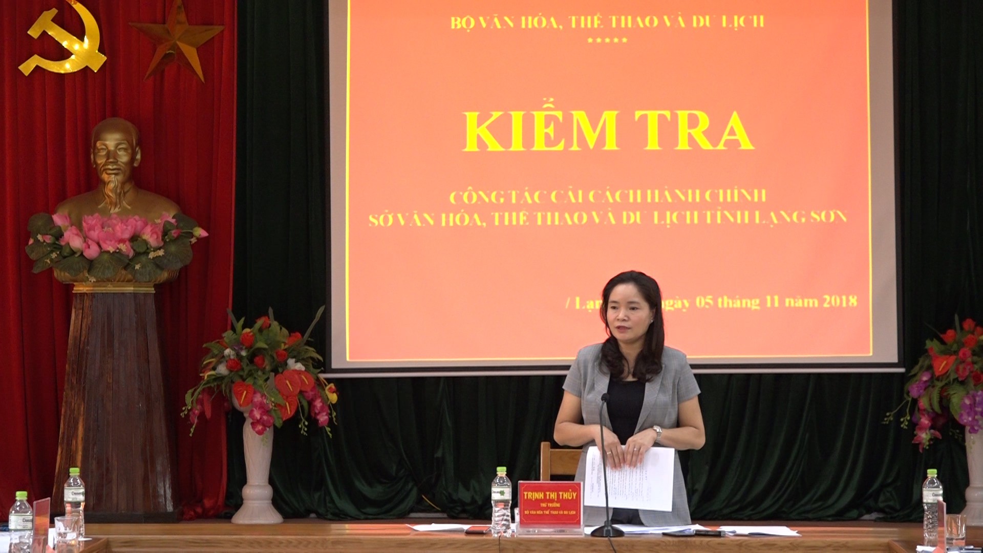 Kiểm tra công tác Cải cách hành chính năm 2018 ở Lạng Sơn