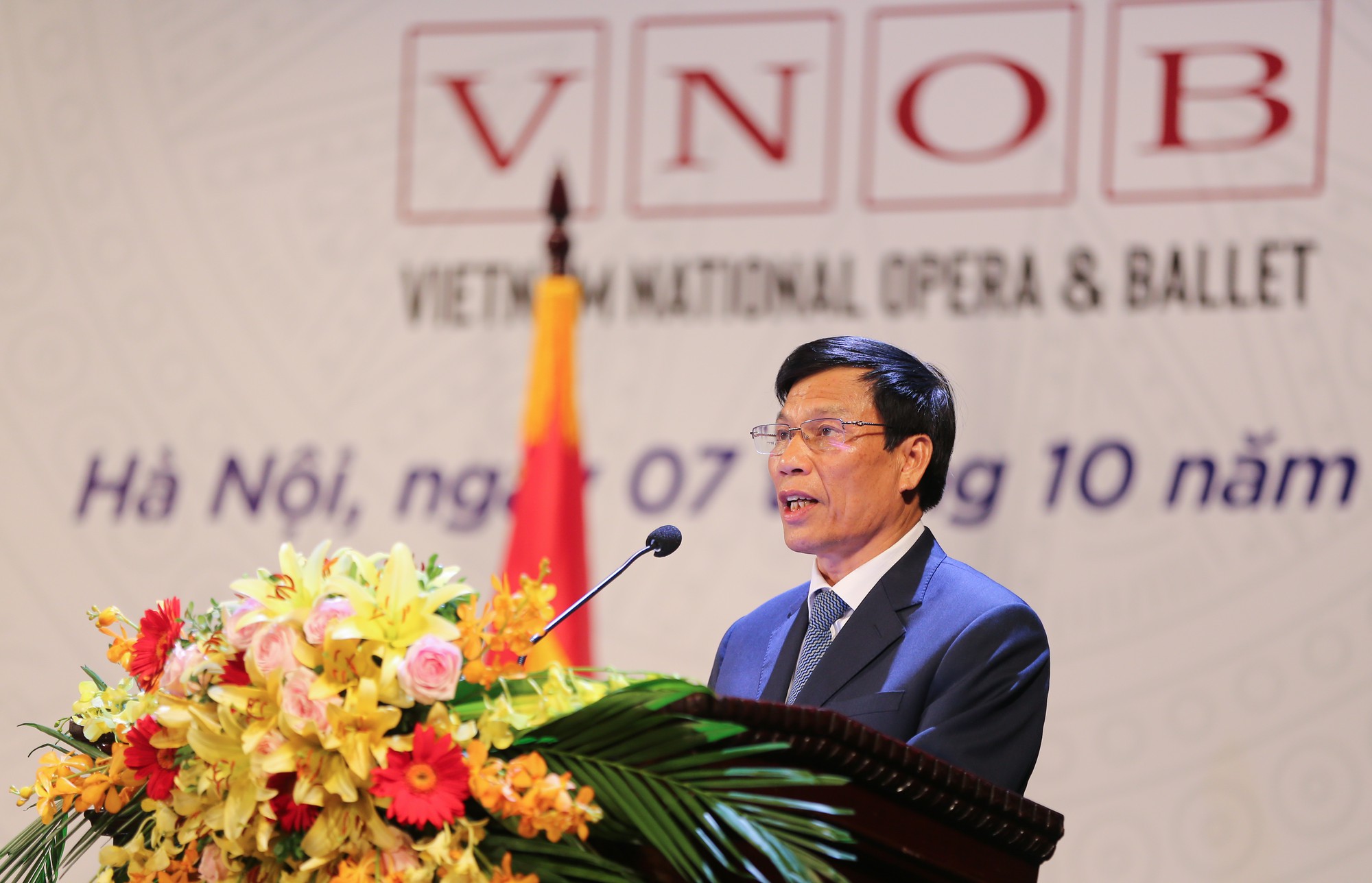 Lễ Kỷ niệm 60 năm Ngày thành lập Nhà hát Nhạc Vũ Kịch Việt Nam (1959-2019) và đón nhận Huân chương Lao động hạng Nhì của Chủ tịch nước - Ảnh 9.