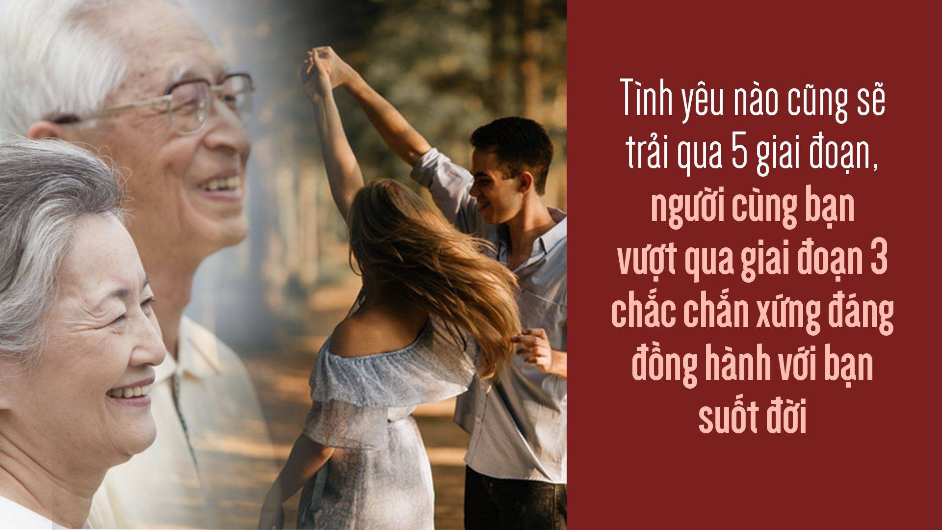 Tình yêu nào cũng sẽ trải qua 5 giai đoạn, người cùng bạn vượt qua giai đoạn số 3 chắc chắn xứng đáng đồng hành với bạn suốt đời