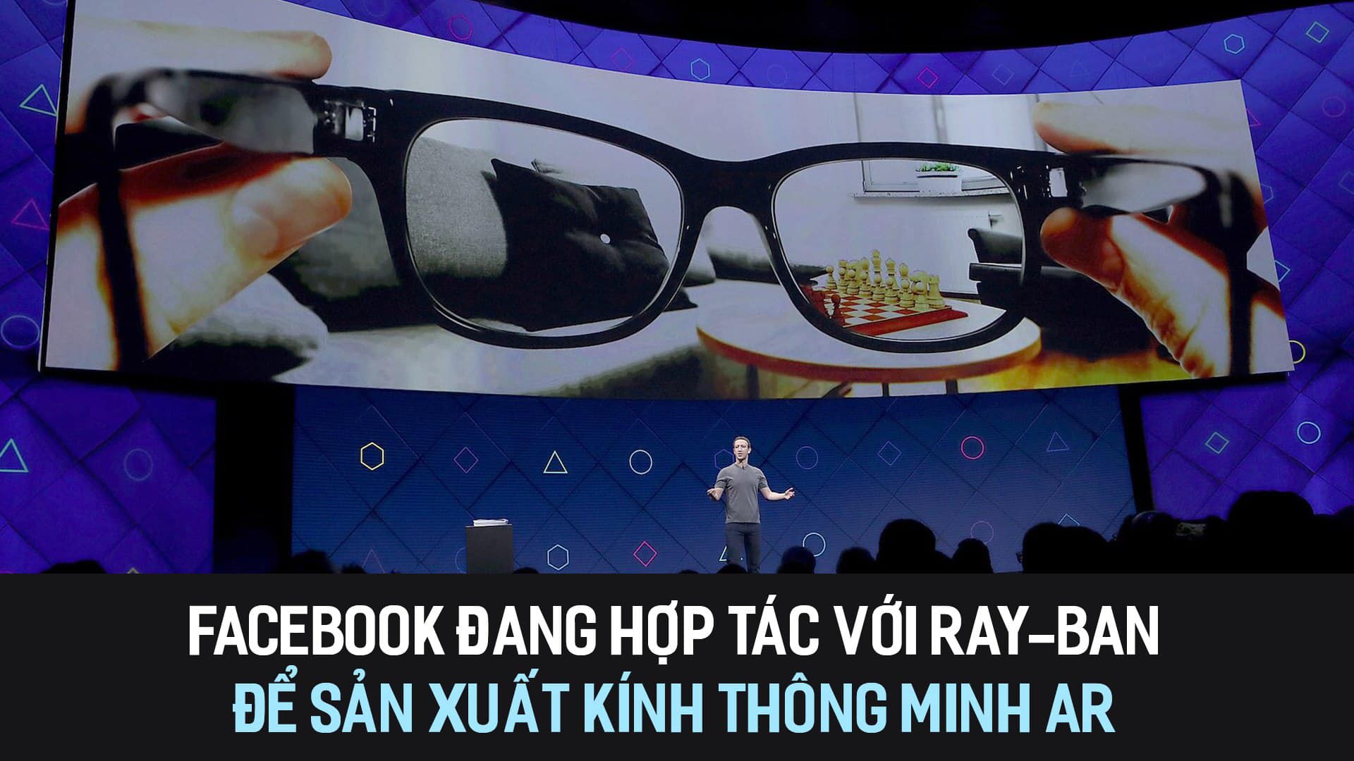 Facebook đang hợp tác với Ray Ban để sản xuất kính thông minh AR