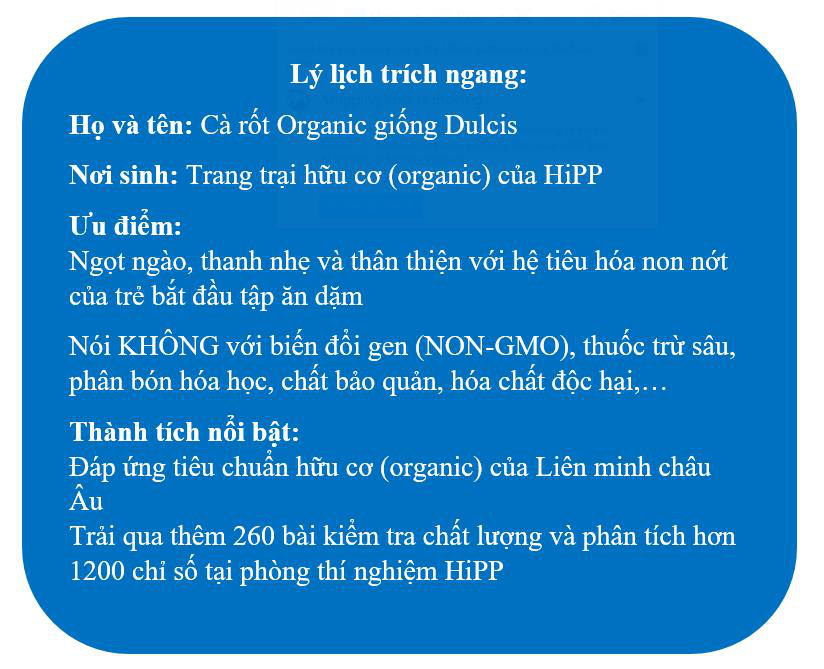 Chuyện củ cà rốt hữu cơ (organic): món ăn dặm đầu tiên phổ biến của trẻ em Châu Âu - Ảnh 1. Chuyện củ cà rốt hữu cơ (organic): món ăn dặm đầu tiên phổ biến của trẻ em Châu Âu - Ảnh 1.