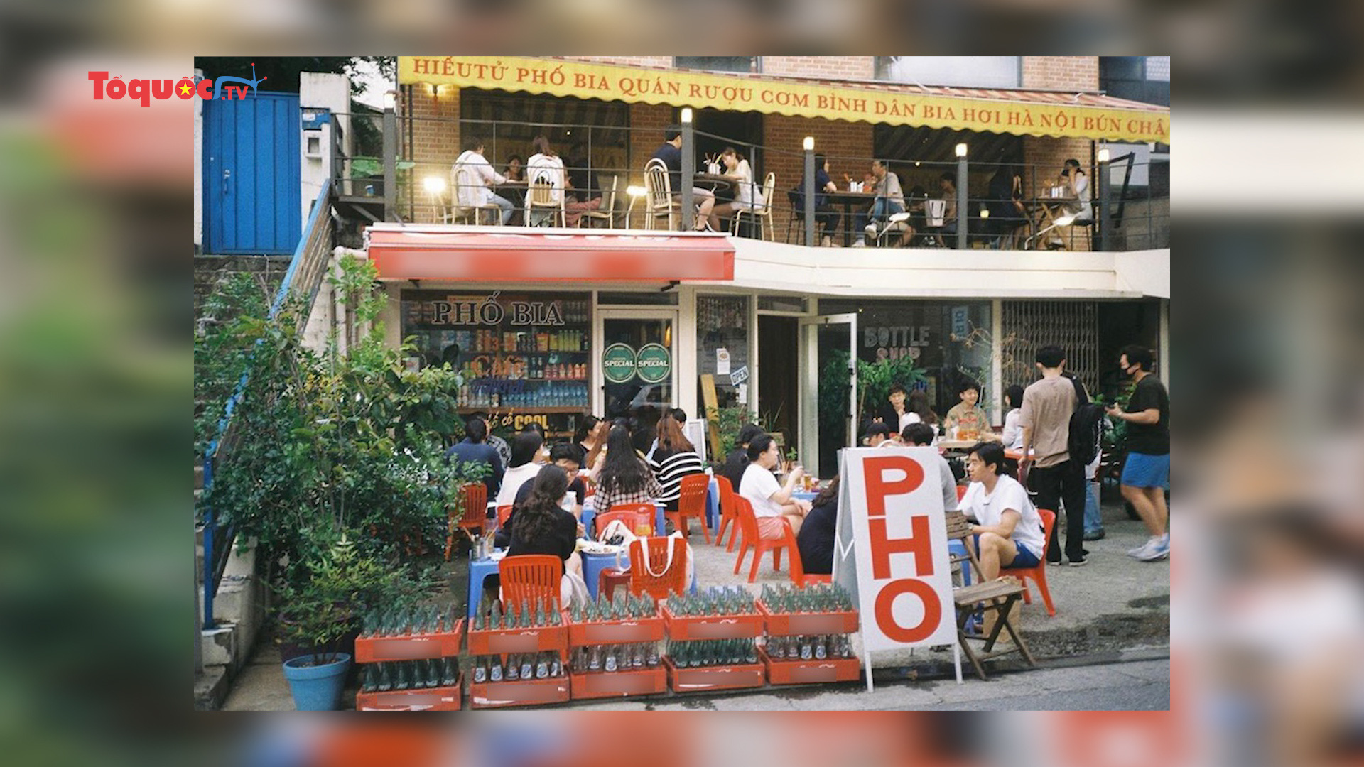 Quán ăn style vỉa hè Việt Nam giữa lòng thủ đô Seoul
