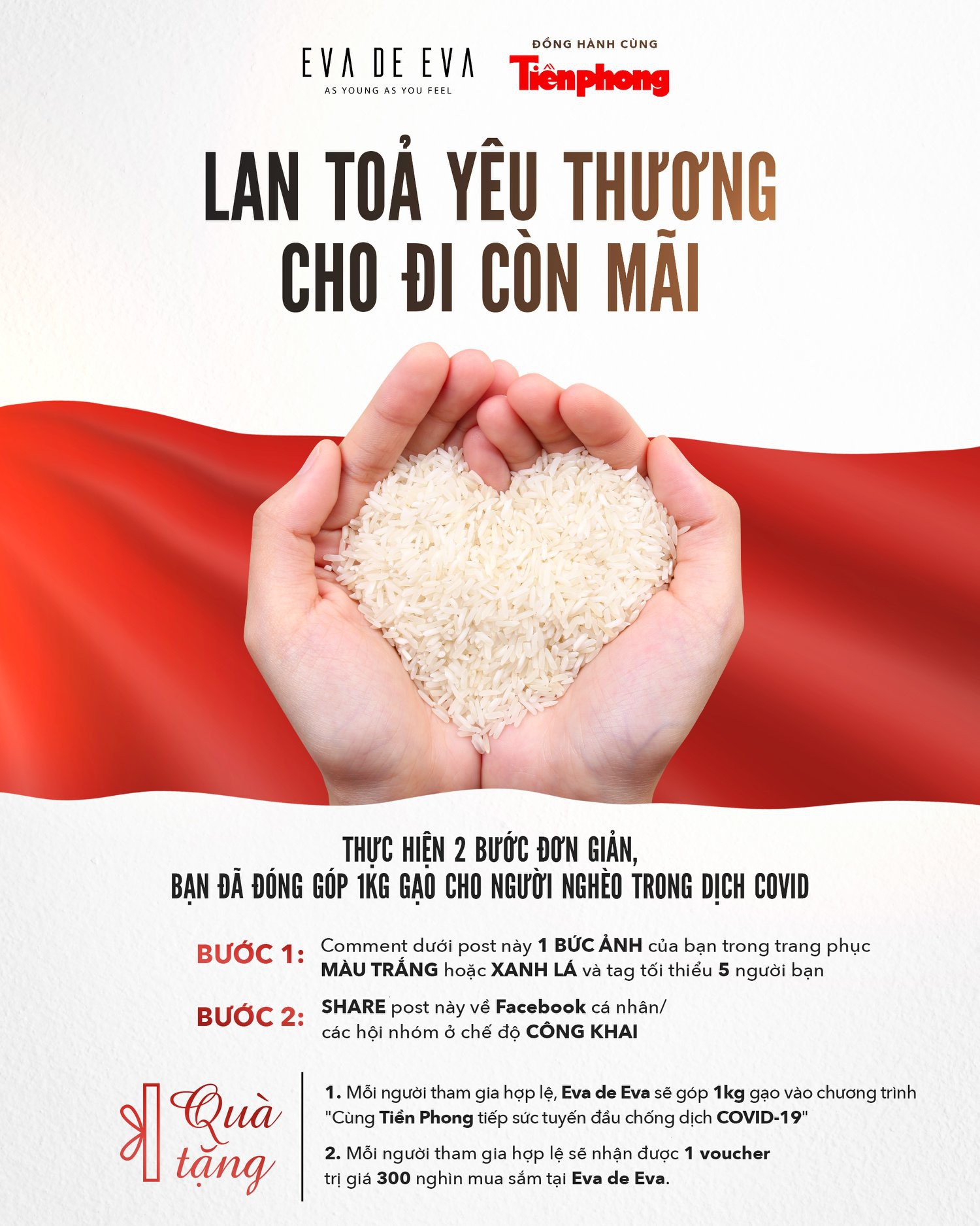 Eva de Eva chia sẻ khó khăn với cộng đồng qua chương trình Từ thiện 0 đồng - Ảnh 1. Eva de Eva chia sẻ khó khăn với cộng đồng qua chương trình Từ thiện 0 đồng - Ảnh 1.