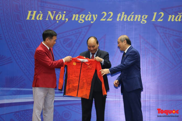 Thủ tướng gặp mặt, vinh danh VĐV, HLV đạt thành tích cao tại SEA Games 30 - Ảnh 23.