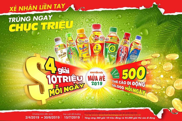 Khuyến mãi hè, “săn” thưởng chục triệu mỗi ngày: “Trúng nhiều đến phát mệt” ! - Ảnh 2. Khuyến mãi hè, “săn” thưởng chục triệu mỗi ngày: “Trúng nhiều đến phát mệt” ! - Ảnh 2.