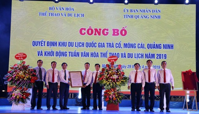 Trà Cổ, Quảng Ninh được công nhận là khu du lịch quốc gia - Ảnh 1.
