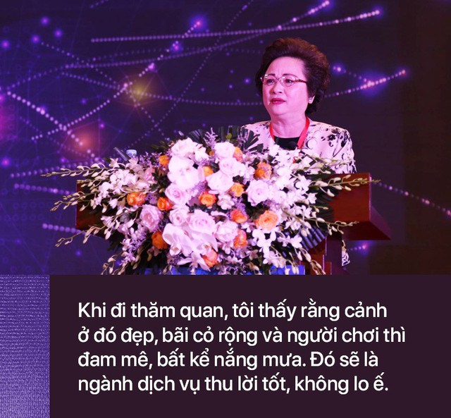 Chủ tịch BRG Nguyễn Thị Nga: “Tôi mua sân golf dù chưa từng chơi và cũng không biết gì về golf - Ảnh 1. Chủ tịch BRG Nguyễn Thị Nga: “Tôi mua sân golf dù chưa từng chơi và cũng không biết gì về golf - Ảnh 1.