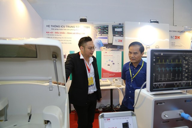 Hàng trăm doanh nghiệp y dược quốc tế đến Việt Nam tham gia triển lãm - Ảnh 1. Hàng trăm doanh nghiệp y dược quốc tế đến Việt Nam tham gia triển lãm - Ảnh 1.