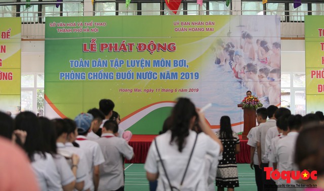 Lễ phát động toàn dân học bơi, phòng chống đuối nước năm 2019 - Ảnh 1. Lễ phát động toàn dân học bơi, phòng chống đuối nước năm 2019 - Ảnh 1.
