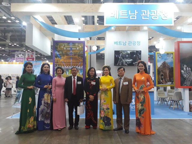 Lần đầu tiên giới thiệu, quảng bá du lịch Huế tại Hội chợ Hanatour Hàn Quốc - Ảnh 1.