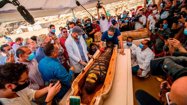 Ai Cập: Loạt phát hiện khảo cổ &quot;khủng&quot; năm 2020 chưa kịp để thúc đẩy du lịch - Ảnh 4.