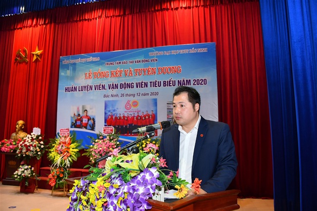Trường Đại học TDTT Bắc Ninh Tổng kết và Tuyên dương HLV, VĐV tiêu biểu năm 2020 - Ảnh 7.