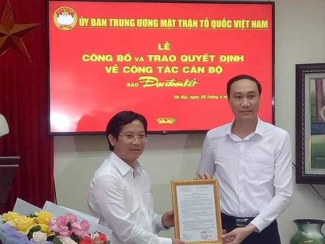 Báo Đại Đoàn Kết có thêm Phó Tổng Biên tập  - Ảnh 1.