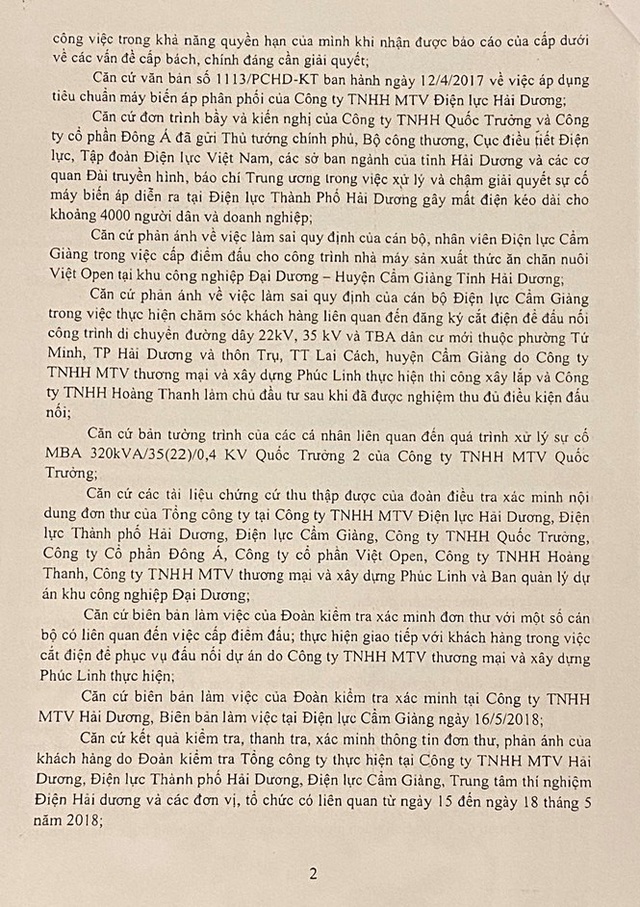 Lùm xùm công tác luân chuyển, quy hoạch cán bộ chủ chốt tại Điện lực Hải Dương: Bài học sâu sắc, đắt giá trong công tác cán bộ - Ảnh 6.