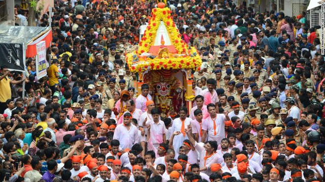 Ấn Độ hạn chế người tham gia lễ hội Ratha Yatra do COVID-19 - Ảnh 1.