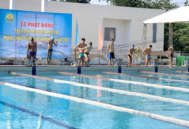 Lễ phát động phong trào toàn dân tập luyện môn bơi phòng, chống đuối nước tỉnh Đồng Nai năm 2020 - Ảnh 1.