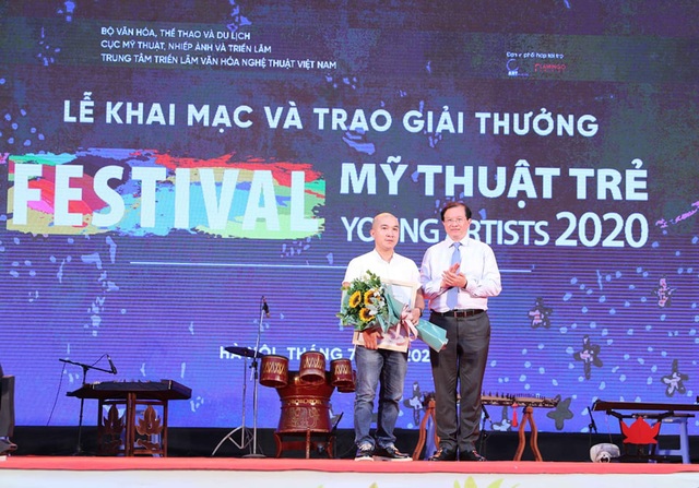 Gần 100 tác phẩm tiêu biểu tại Festival Mỹ thuật trẻ Việt Nam - Ảnh 2.