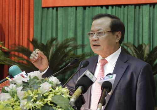 Bí thư Hà Nội Phạm Quang Nghị.