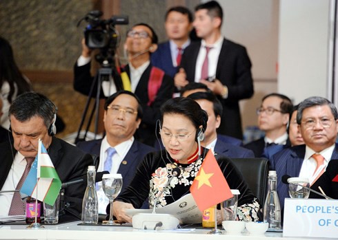 Chủ tịch Quốc hội Việt Nam đề xuất 5 vấn đề tại Hội nghị MSEAP 3 - Ảnh 1.