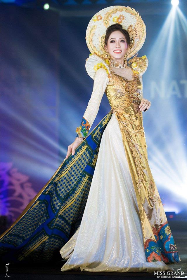 Việt Nam đứng thứ 2 trong Top 10 trang phục truyền thống đẹp nhất tại Miss Grand International 2018 - Ảnh 2.