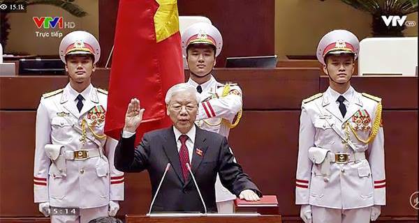 Tổng Bí thư Nguyễn Phú Trọng chính thức đảm nhận trọng trách Chủ tịch nước - Ảnh 1.
