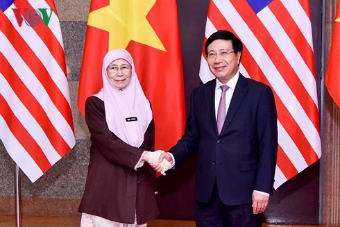 Phó Thủ tướng Phạm Bình Minh hội đàm với Phó Thủ tướng Malaysia - Ảnh 1.