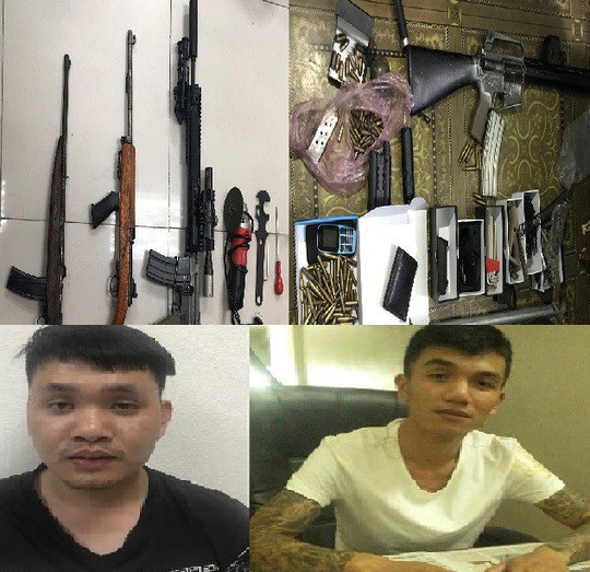 Khởi tố 2 nam thanh niên chuyên sưu tập và mua bán súng, đạn - Ảnh 1.