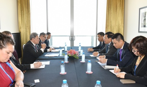 Phó Thủ tướng Phạm Bình Minh gặp Phó Thủ tướng New Zealand - Ảnh 1.