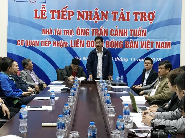 Liên đoàn Bóng bàn Việt Nam nhận tài trợ Khủng - Ảnh 1.