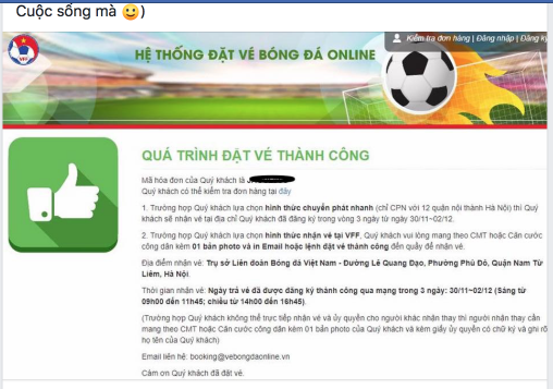 Cư dân mạng dậy sóng, rất khó mua vé online để xem trận Việt Nam vs Philippines - Ảnh 9.
