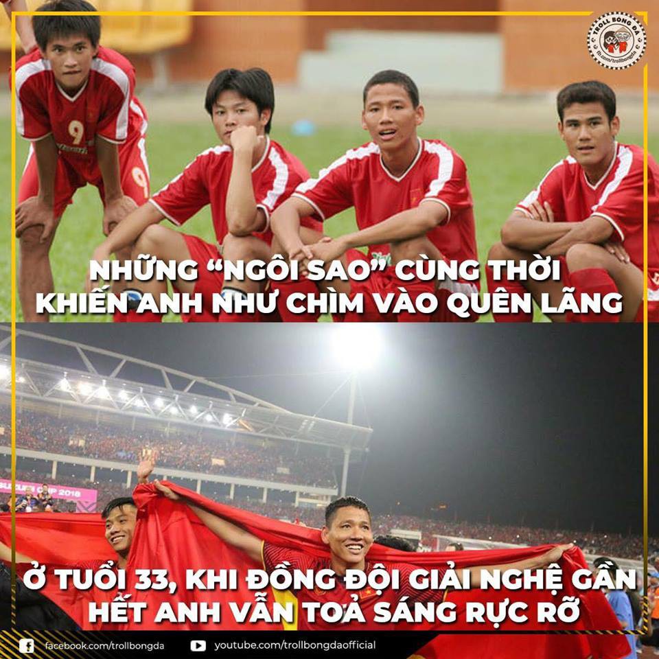 Bật cười với loạt ảnh chế tuyển Việt Nam nâng cúp vô địch AFF Cup 2018