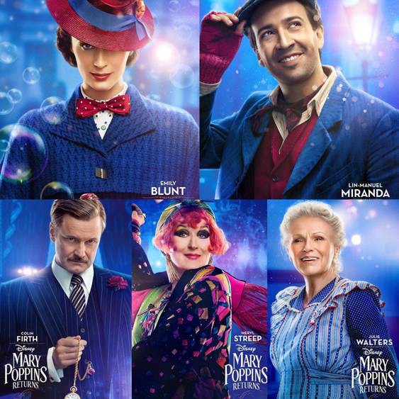 Bộ phim nhận 4 đề cử Quả cầu vàng Mary Poppins trở lại sẽ đến với khán giả Việt vào cuối tháng này - Ảnh 3.