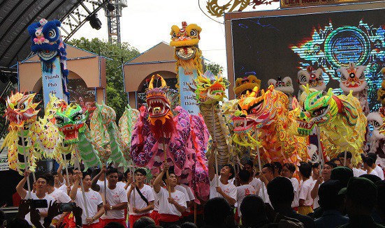 Liên hoan lân - sư - rồng TP. Hồ Chí Minh 2018 quy tụ 25 đoàn đến từ nhiều tỉnh, thành - Ảnh 1.