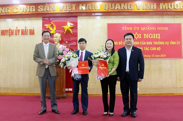 Trao quyết định của Ban Bí thư về công tác cán bộ ở Quảng Ninh - Ảnh 2.