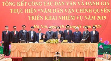 “Năm dân vận chính quyền” 2018 đạt nhiều kết quả quan trọng - Ảnh 1.