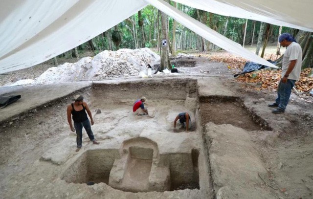Các nhà khảo cổ tìm thấy “phòng tắm hơi cổ đại” của người Maya - Ảnh 1.