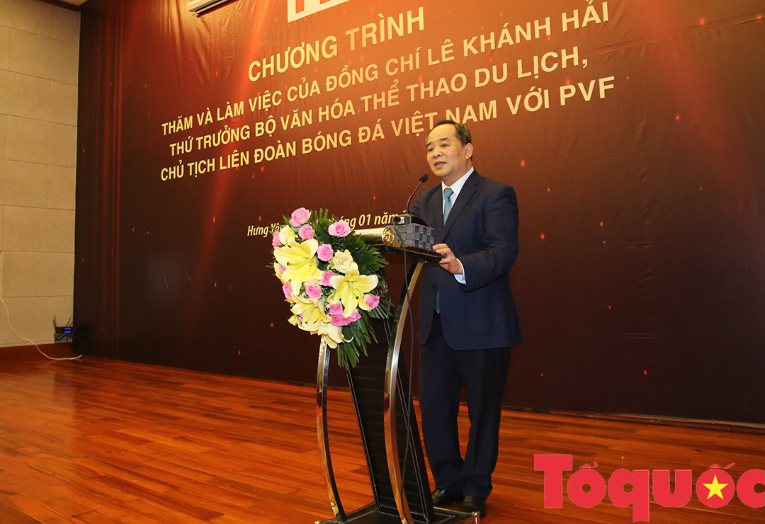 Thứ trưởng Lê Khánh Hải: PVF sẽ là nơi đào tạo ra những lứa cầu thủ vừa tài, vừa đức - Ảnh 6.