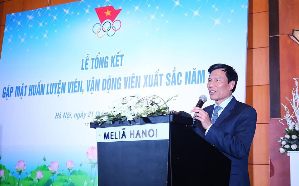 Bộ trưởng Nguyễn Ngọc Thiện gặp mặt HLV, VĐV xuất sắc năm 2018