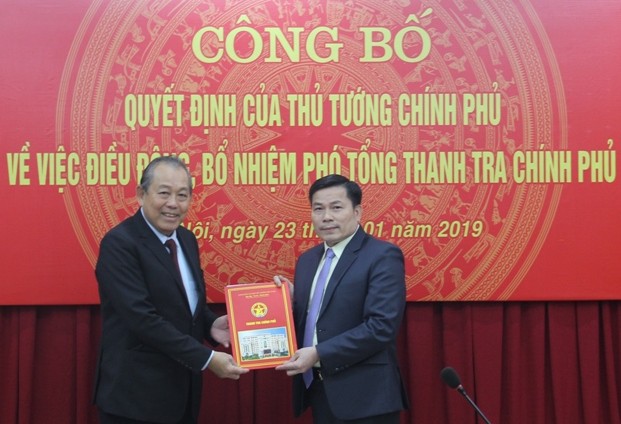 Phó Bí thư Tỉnh ủy Quảng Ngãi giữ chức vụ Phó Tổng Thanh tra Chính phủ - Ảnh 1.