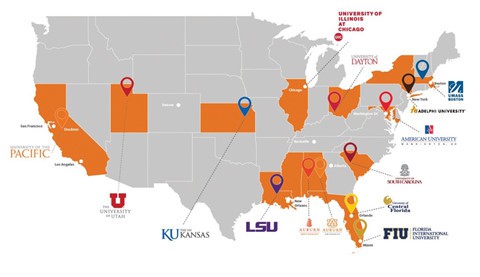 Tư vấn và phỏng vấn học bổng trực tiếp 14 trường đại học top 200 tại Mỹ - Ảnh 1.