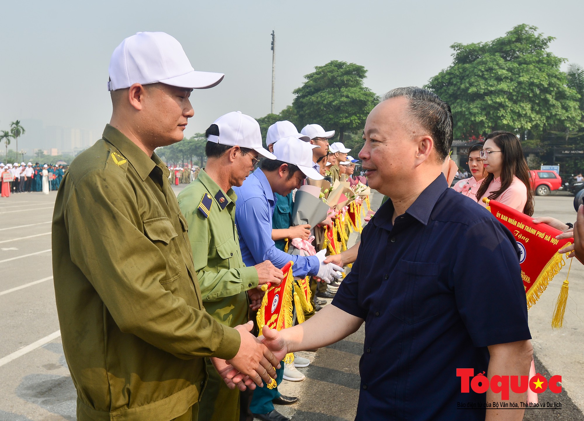 Hà Nội Hàng trăm người dân Thủ đô tham gia hội thi chữa cháy, cứu tài sản (3)