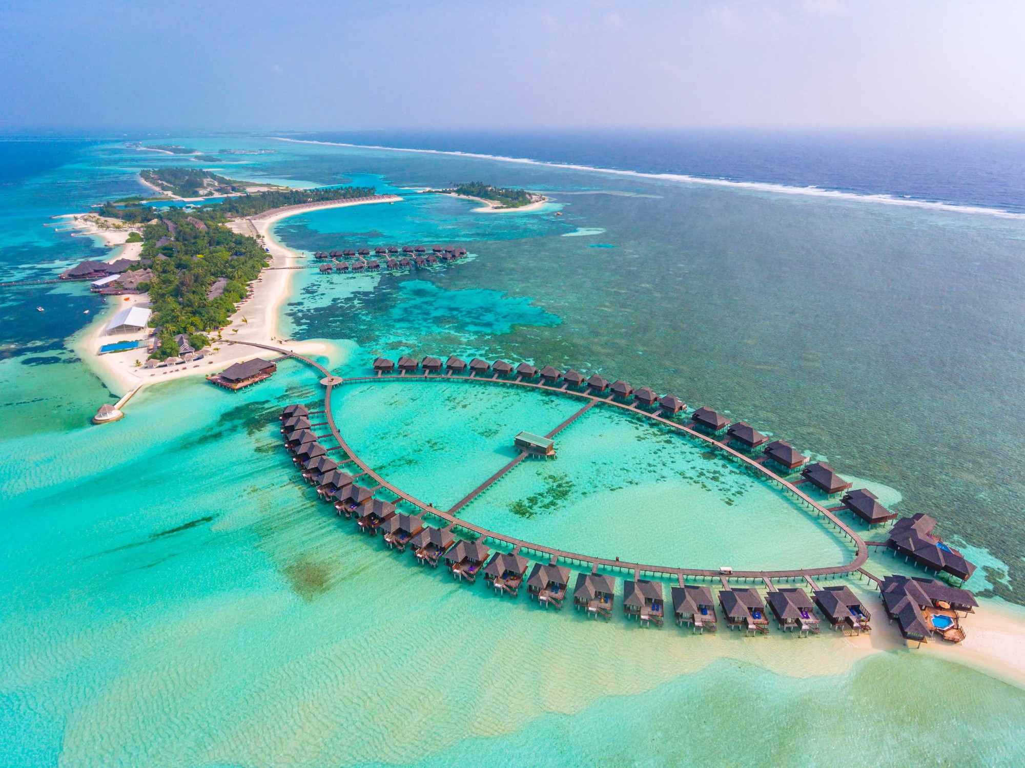 Một trong những resort đẹp ở Maldives