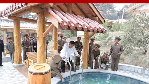 Toàn cảnh hành trình ông Kim Jong Un tại khu nghỉ dưỡng Triều Tiên - Ảnh 1.