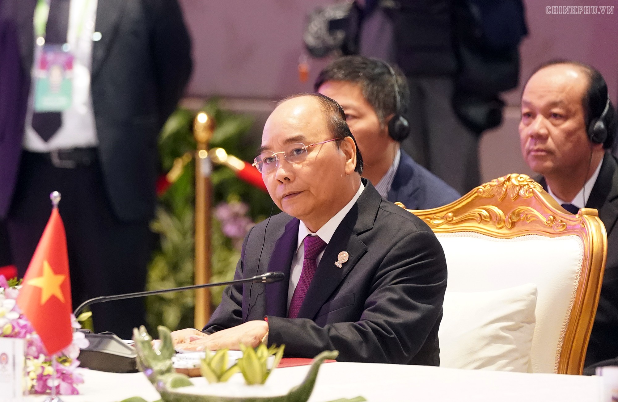 Chùm ảnh: Thủ tướng dự Hội nghị cấp cao ASEAN và gặp lãnh đạo các nước - Ảnh 6.
