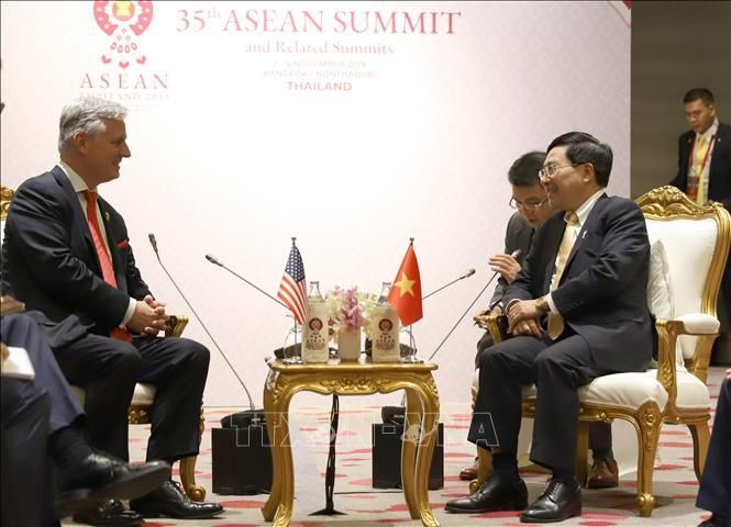 Phó Thủ tướng Phạm Bình Minh tiếp Cố vấn an ninh quốc gia Mỹ - Ảnh 1.
