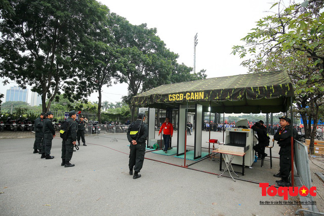 Tăng cường tối đa các phương án an ninh cho hai trận đấu của ĐT Việt Nam - Ảnh 1.