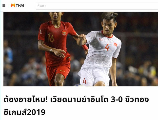 Báo Thái Lan: “Cách mà Việt Nam vô địch SEA Games thật vĩ đại!” - Ảnh 2.