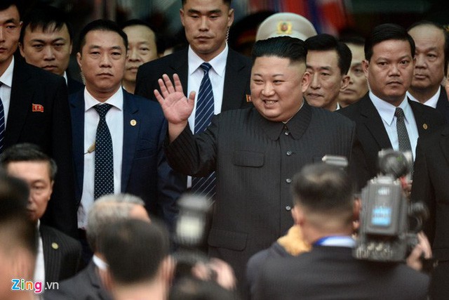 Toàn cảnh lễ đón Chủ tịch Triều Tiên Kim Jong-un tại ga Đồng Đăng - Ảnh 5.