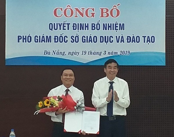 Sở Giáo dục và Đào tạo Đà Nẵng có Phó Giám đốc mới - Ảnh 1.