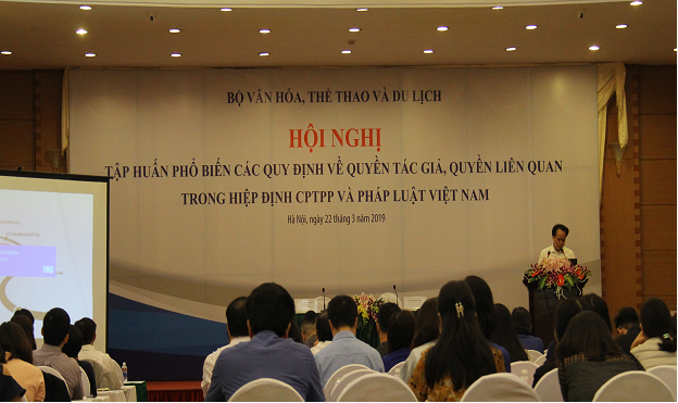 Tập huấn phổ biến các quy định về quyền tác giả, quyền liên quan trong Hiệp định CPTPP và pháp luật Việt Nam - Ảnh 1.
